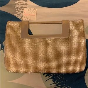 NWT LULU TOWNSEND Top handle clutch